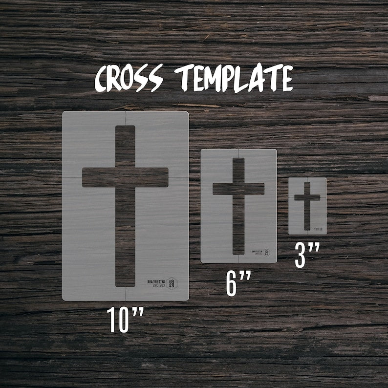 christian cross templates