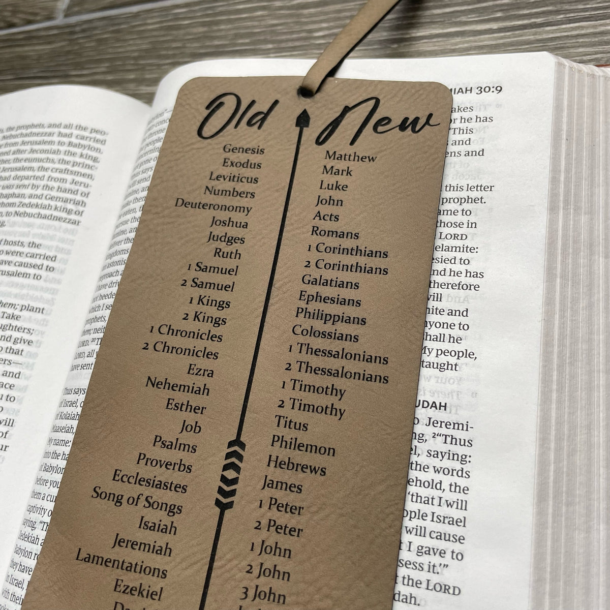 Unshakable Books of the Bible Bookmark – Kittery Ave Customs