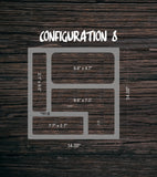 EDC Valet Tray Template | Rolling Tray Template | Clear Acrylic Router Templates