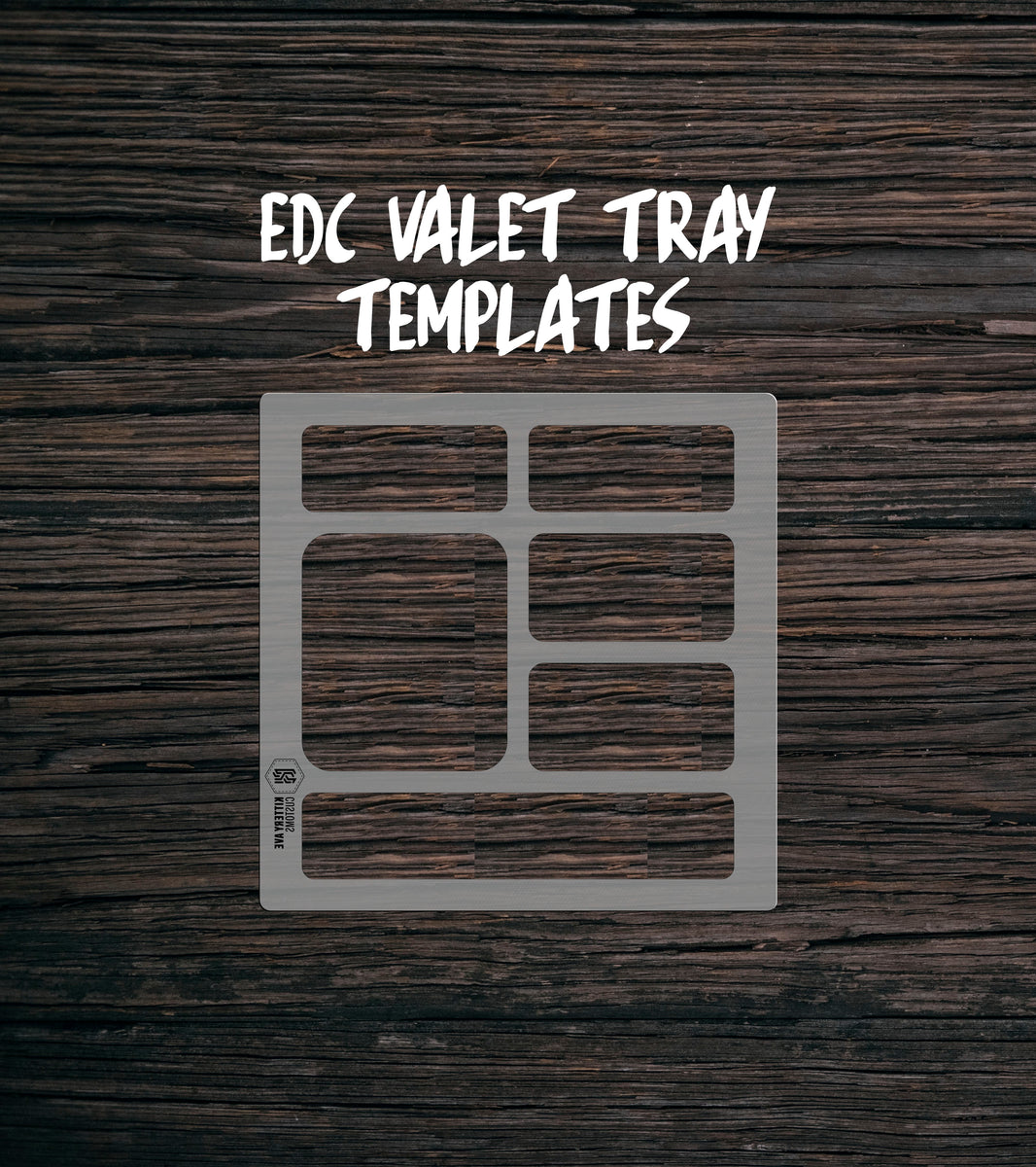 Simple Valet Tray Acrylic Template (Multiple Sizes) – MAKESUPPLY