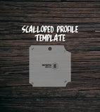 Edge Profile Templates | Router Template | Juice Groove Template | Clear Acrylic Router Templates