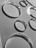 Cutting Board & Circle Template | Clear Acrylic Router Template
