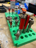 Router Bit & CNC Endmill Dovetail Holders | Modular Storage Holders | Digital Download