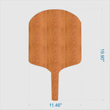 Pizza Peel Shape | Router Template | Pattern Routing Template | Digital CNC Download