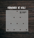 Peg Game Templates | Clear Acrylic Router Templates | Drill Press Template
