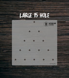Peg Game Templates | Clear Acrylic Router Templates | Drill Press Template