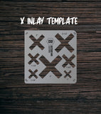 Dutchman/Key/Inlay & Corner Radius Template | Clear Acrylic Router Templates