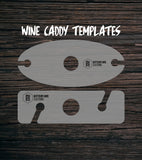 Wine Caddy Template | Clear Acrylic Router Templates