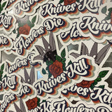 Flowers Die Knives Kill Merch