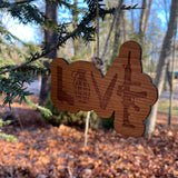 Wood Christmas Ornaments