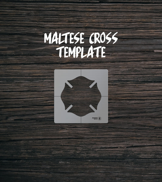 Maltese Cross Template | Router Template – Kittery Ave Customs
