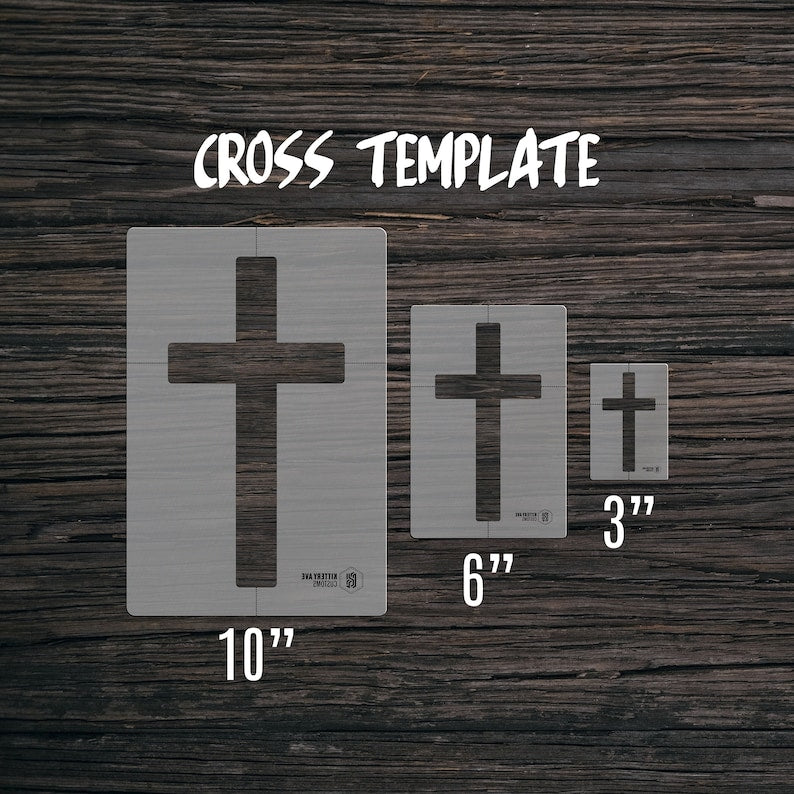 Cross Templates | Router Templates – Kittery Ave Customs