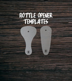Bottle Opener Templates | Clear Acrylic Router Templates