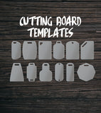 Cutting Board Template | Clear Acrylic Router Templates