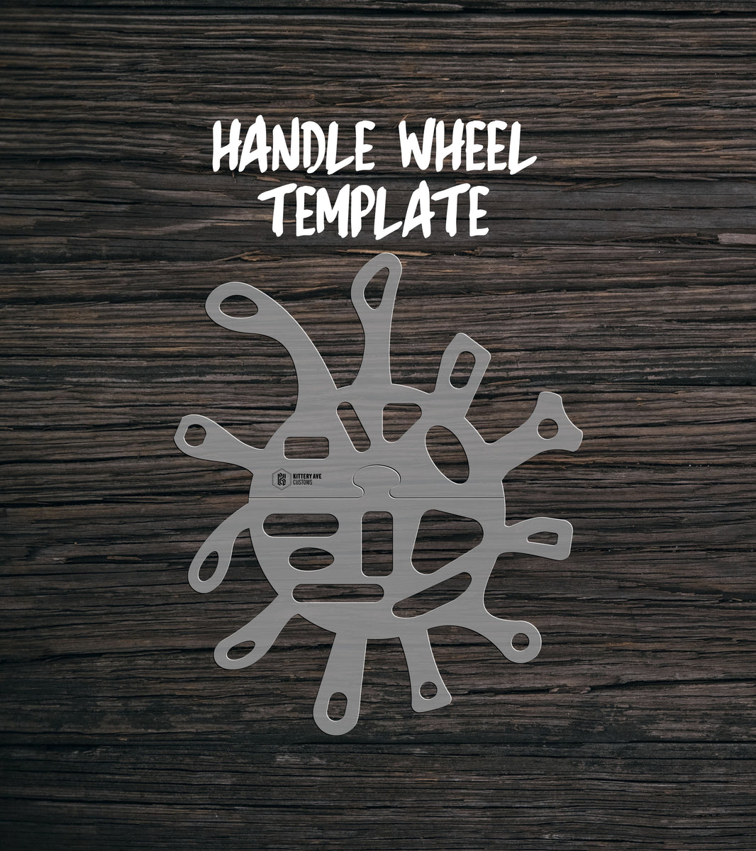 Handle Wheel Template | Router Template | Charcuterie Board Handles ...