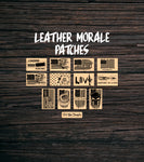 Leather Morale Patch | Tactical Patch | EDC Patch