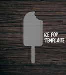 Ice Pop Charcuterie Board Template | Clear Acrylic Router Template