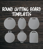 Round Cutting Board Template | Clear Acrylic Router Templates