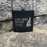 Live Free or Die Trying Flask