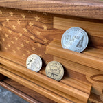 Wooden Challenge Coin Display